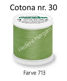 Madeira Cotona Nr. 30 Farve 713 grøn